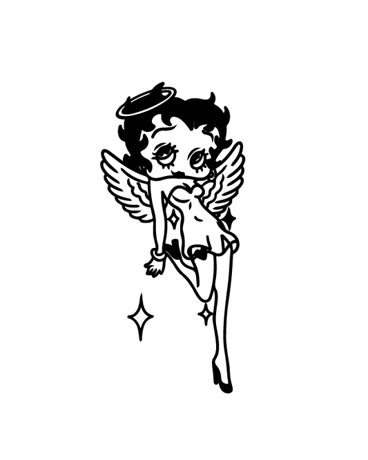 Angelic Betty Boop     2*2 inch