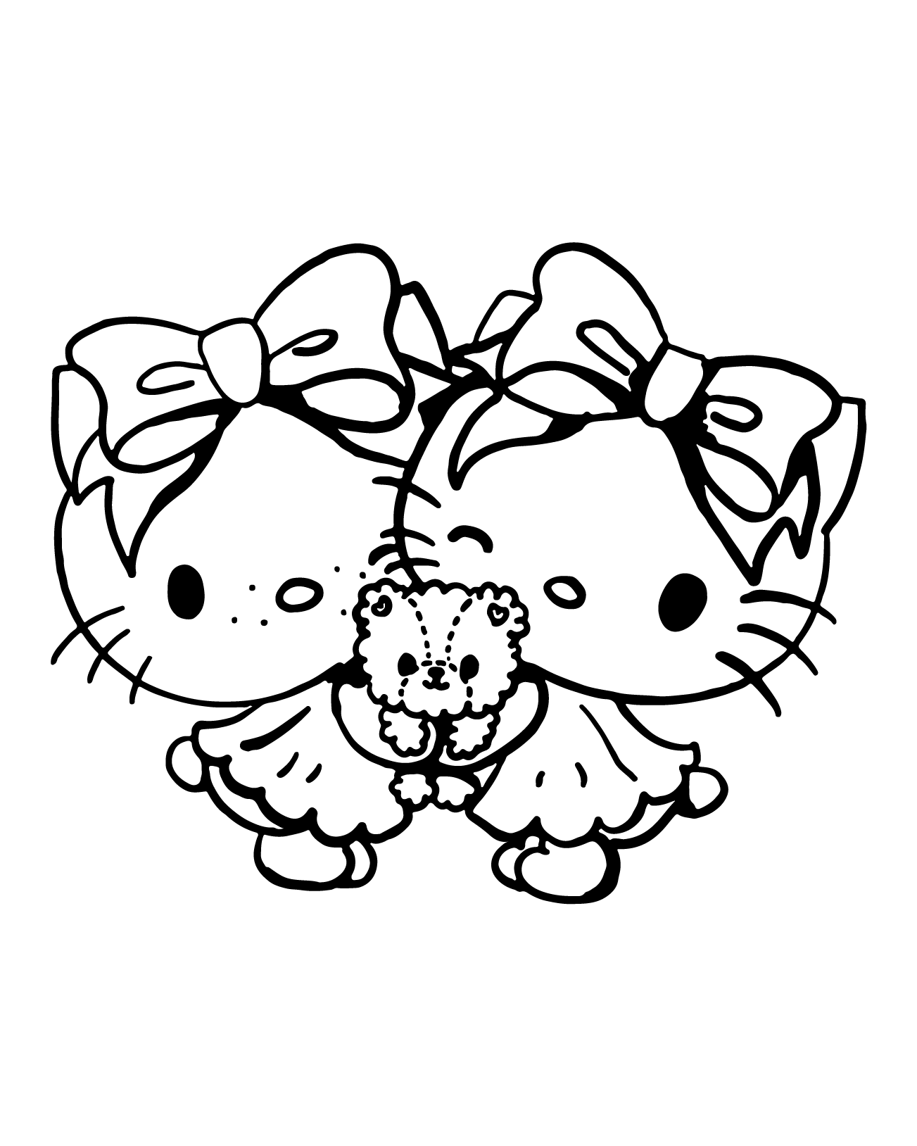 Hello Kitty Duet 4*4 inch – indivisual