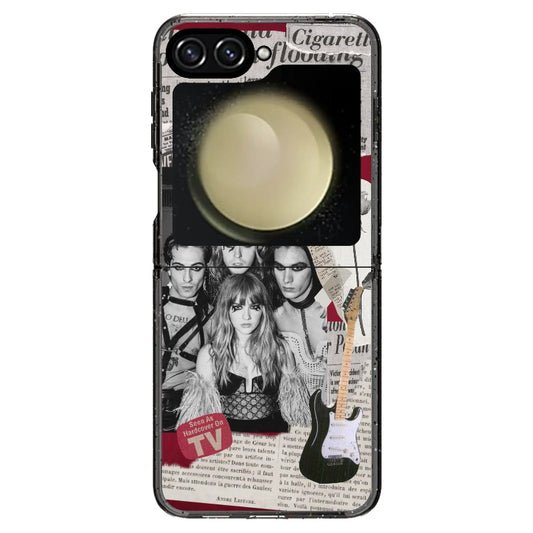 Maneskin Band Theme Red Phone case_Samsung Z Flip [1257105]