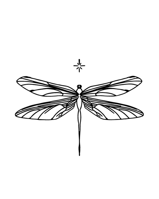 Dragonfly     4*4 inch
