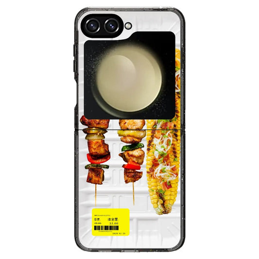 Supermarket Theme Barbecue Phone Case _Samsung Z Flip [1523333]