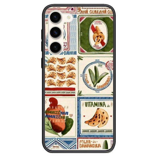 Vintage Food Illustration Style Phone Case_Samsung Z Flip [1444129]