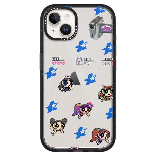 New Jeans and Power Puff Girl Pixel Game Style Phone Case_iPhone Ultra-Impact Case [1351078]