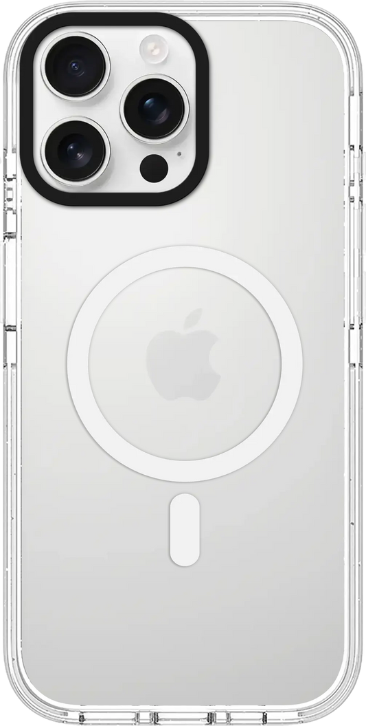 Clear surface with subtle white ring, minimalist composition, transparent and clean look