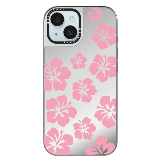 Tropical Floral Pink Phone Case_Clear Impact Phone Case [1247532]