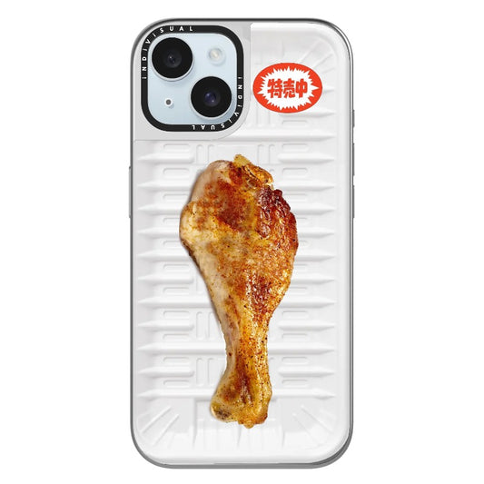 Supermarket Theme Chicken Drumsticks Phone Case_Clear Impact Phone Case [1284329]