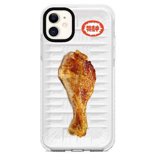 Supermarket Theme Chicken Drumsticks Phone Case_iPhone Clear Impact Case [1284329]