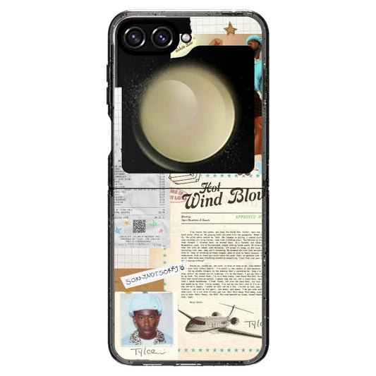 Tyler, the Creater Hot Wind Blows Call Me If You Get Lost Phone Case_Samsung Z Flip [1289267]