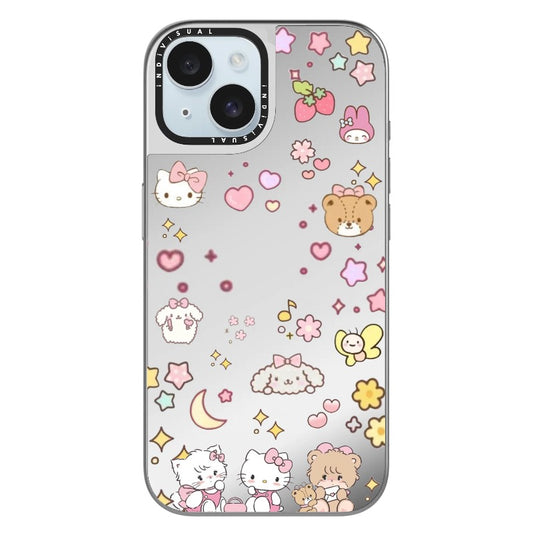 Hello Kitty Star Sticker Phone Case_Clear Impact Phone Case [835853]