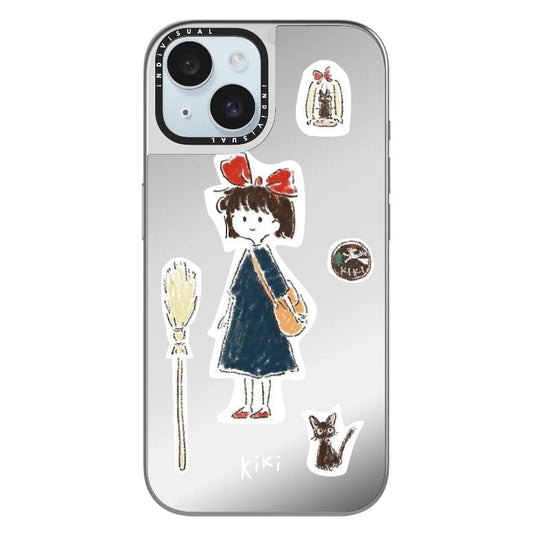 Kiki's Delivery Service Doodle Style Stickers Phone Case_Clear Impact Phone Case [1448095]