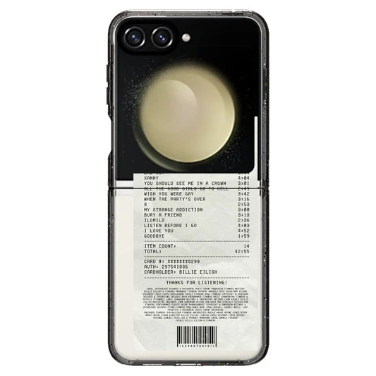 Billie Receipt Style Phone Case_Samsung Z Flip [1509066]