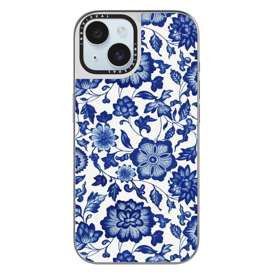 Classy China Blue and White Porcelain Phone Case_Clear Impact Phone Case [1463402]