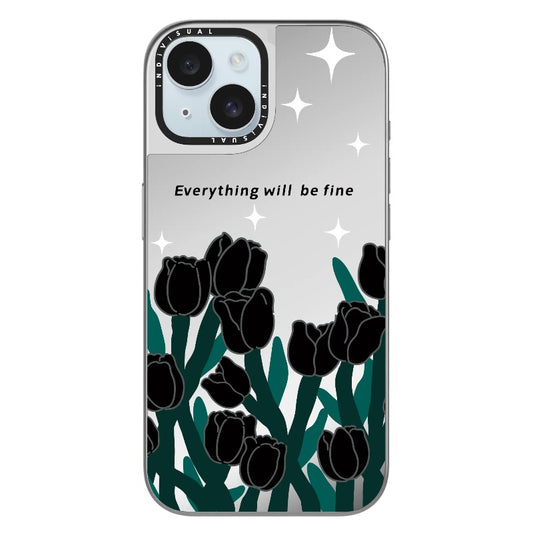 Black Roses "Everything Will Be Fine"_Clear Impact Phone Case [1503076]
