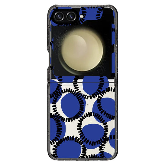 Blue Circle Pattern_Samsung Z Flip [1503082]