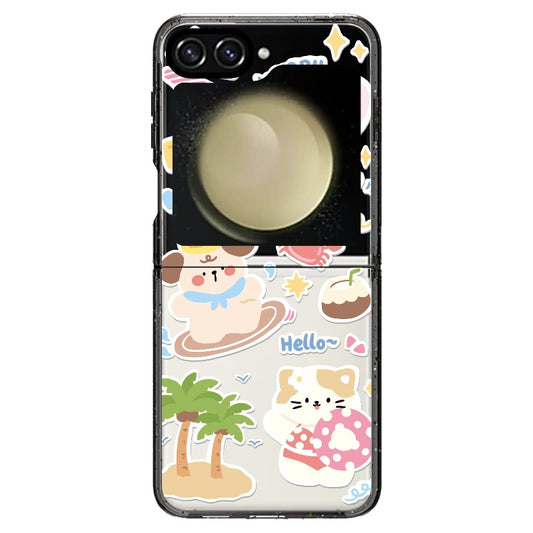 Summertime with Animal Friends_Samsung Z Flip [1503063]