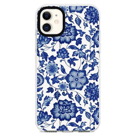 Classy China Blue and White Porcelain Phone Case_iPhone Clear Impact Case [1444122]