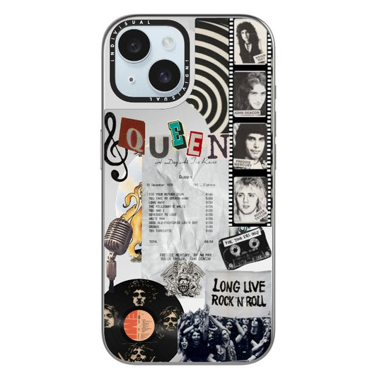 Queen Band Collage Styles Phone Case_Clear Impact Phone Case [1287058]
