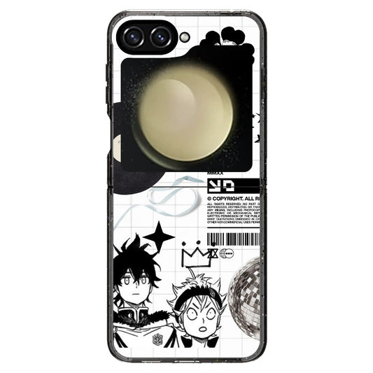Black clover collage_Samsung Z Flip [1056859]
