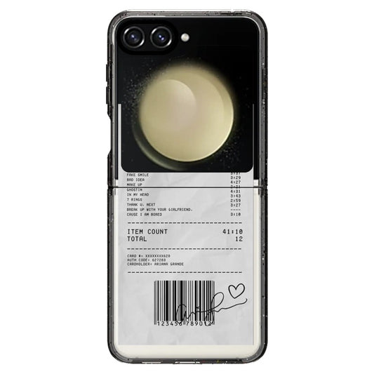 Thank You Next Receipt Style Phone Case_Samsung Z Flip [1509079]