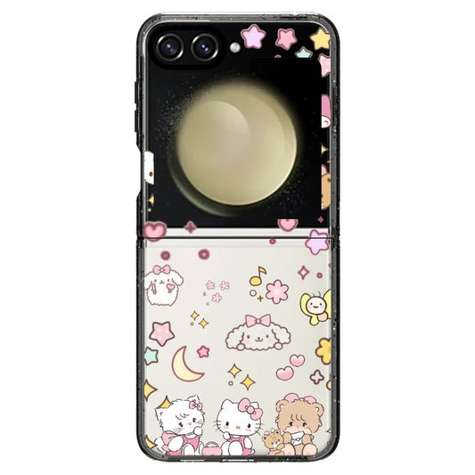 Hello Kitty Star Sticker Phone Case_Samsung Z Flip [835853]