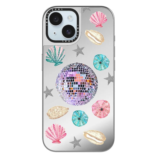 Sea Element with Mirror Ball Coastal iPhone Case_Clear Impact Phone Case [1159324]
