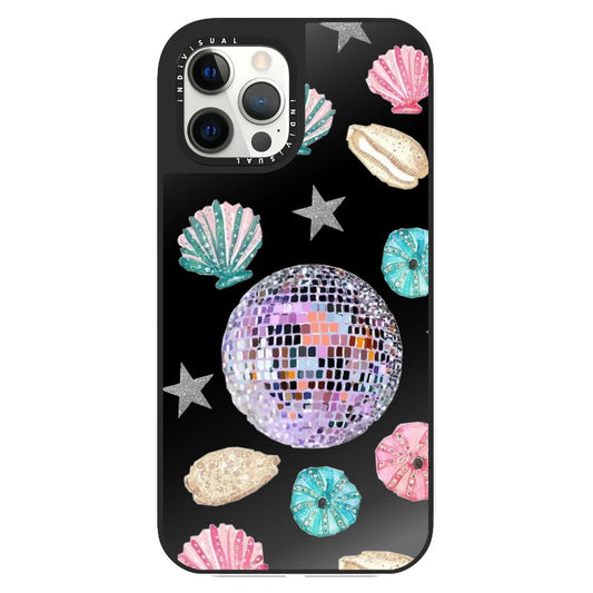 Sea Element with Mirror Ball Coastal iPhone Case_Clear Impact Phone Case [1351331]