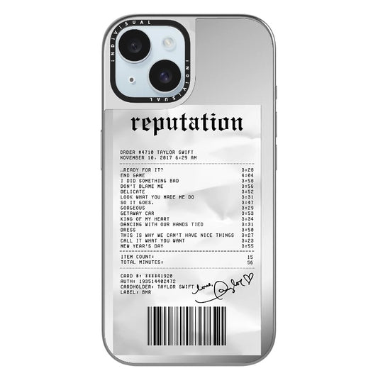 T.S Reputation Receipt Phone Case_Clear Impact Phone Case [1505132]