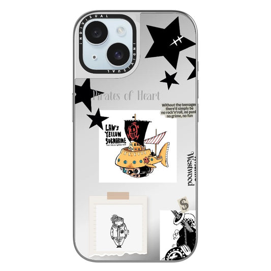 Pirates of Heart Inpired Phone Case_Clear Impact Phone Case [724518]