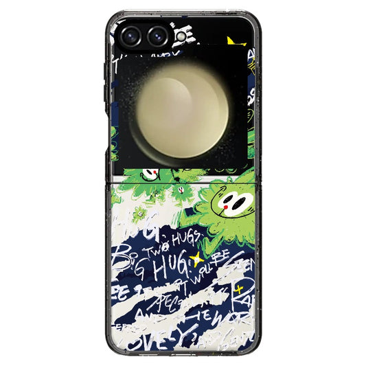 Big Hug Green Monsters Phone Case_Samsung Z Flip [1502147]