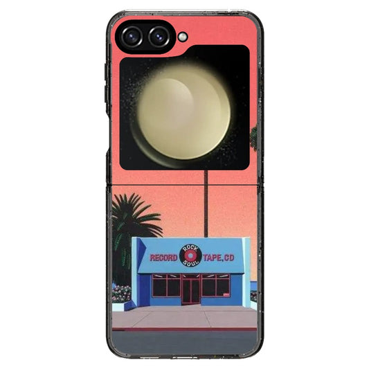 City Pop West Coast Sunset Style Phone Case _Samsung Z Flip [1277484]