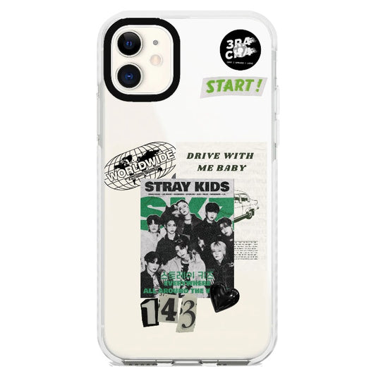 Stray Kids Inspired Phonecase_iPhone Clear Impact Case [1024222]