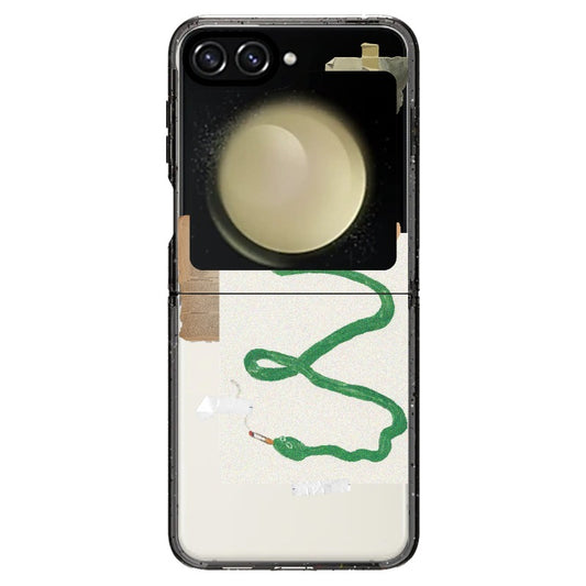 Cute Snake Poster Collage Phone Case_Samsung Z Flip [1448066]