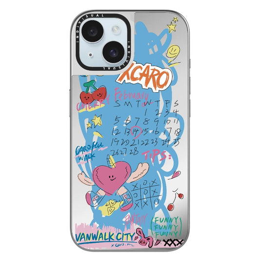 Calendar on Sketch Book_Clear Impact Phone Case [1502995]