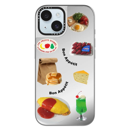 Bon Appètite Korean Style Food Theme Phone Case_Clear Impact Phone Case [1446985]
