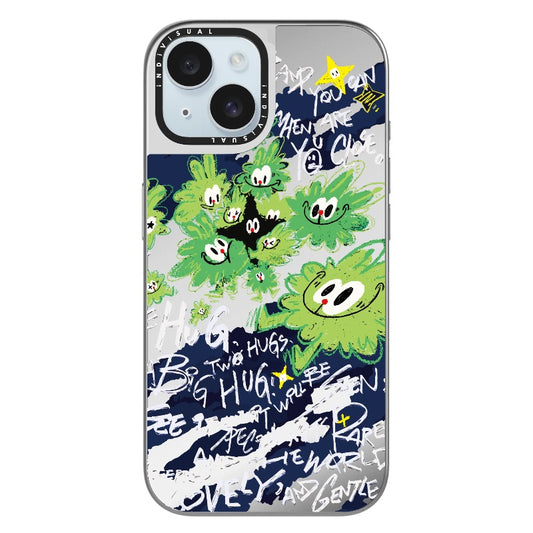 Big Hug Green Monsters Phone Case_Clear Impact Phone Case [1502147]