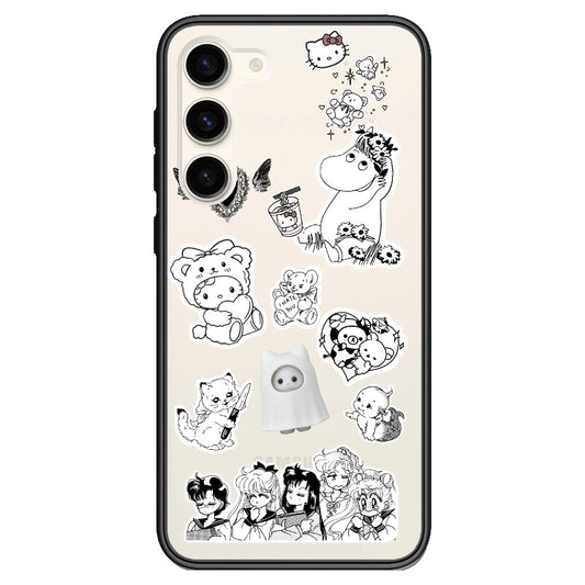 Vintage Anime Collage Phone Case_Samsung Z Flip [936731]