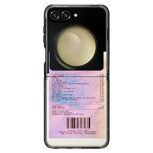T.S Lover Receipt Phone Case_Samsung Z Flip [1511238]