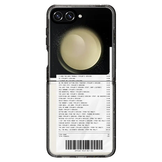 T.S Red Receipt Phone Case_Samsung Z Flip [1505131]