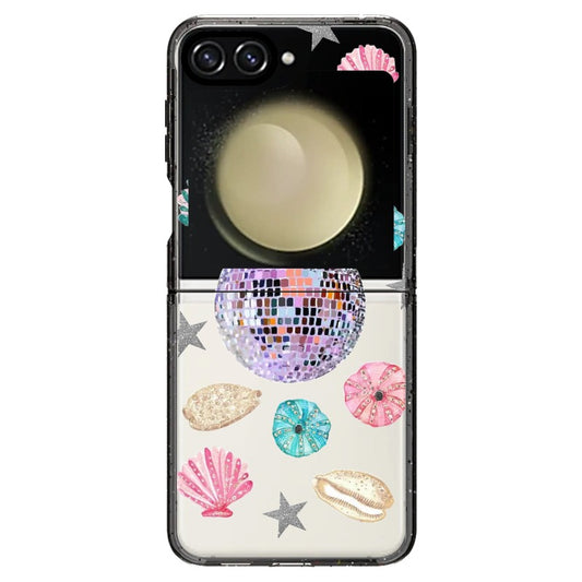 Sea Element with Mirror Ball Coastal iPhone Case_Samsung Z Flip [1159324]