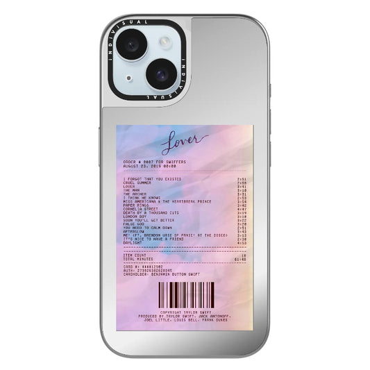 T.S Lover Receipt Phone Case_Clear Impact Phone Case [1511238]