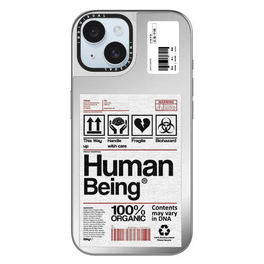 100% Human Being Certification Phone Case_Clear Impact Phone Case [1446933]