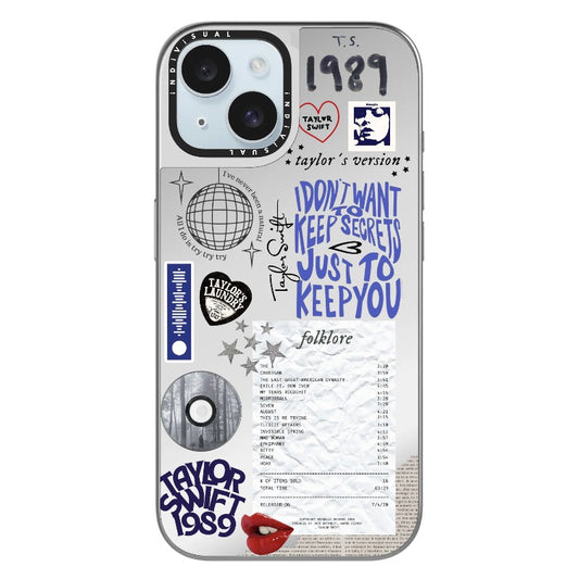 T.S 1989 EP Theme Phone Case_Clear Impact Phone Case [67490]