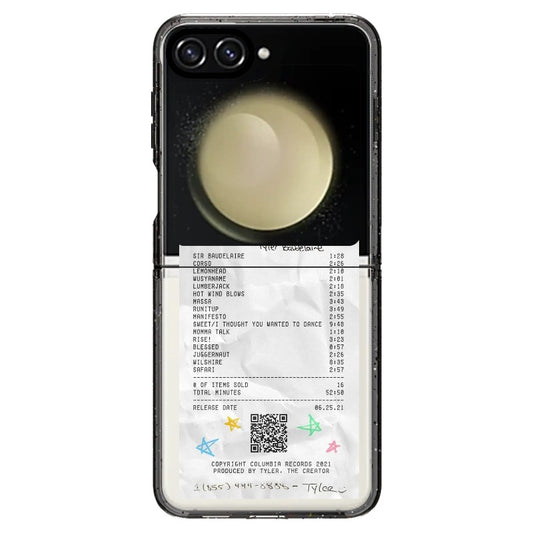 Call Me If You Get Lost Receipt Style Phone Case_Samsung Z Flip [1515562]