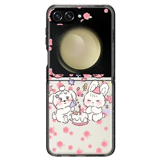 Birthday Bunny "Happy Forever"_Samsung Z Flip [1502843]