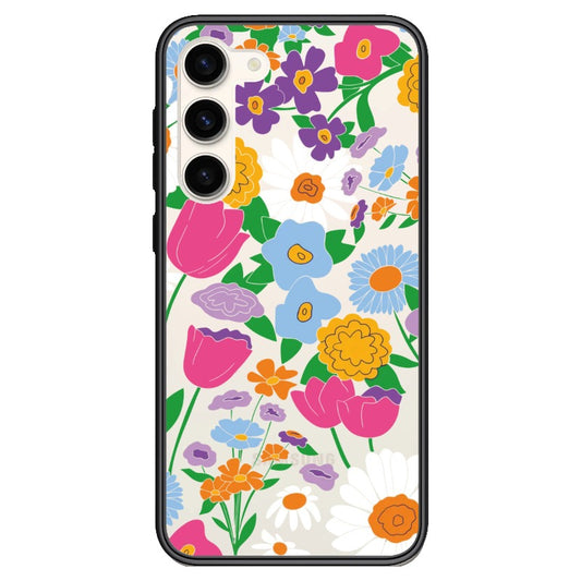 Blue and White Daisies Phone Case_Samsung Z Flip [1498819]