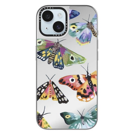 Butterflies Drawings Phone Case_Clear Impact Phone Case [1447002]