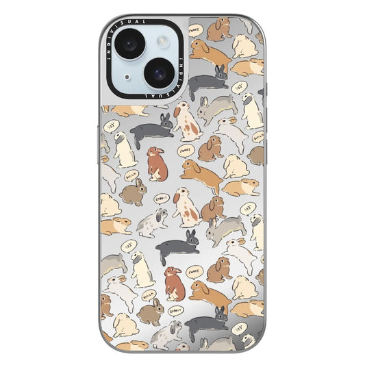 Bunnies Bunnies Bunnies!_Clear Impact Phone Case [1495322]