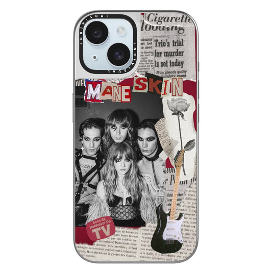 Maneskin Band Theme Red Phone case_Clear Impact Phone Case [1257105]