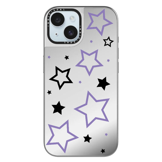 Black and Blue Stars_Clear Impact Phone Case [1506966]