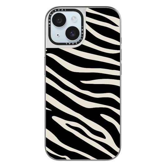 Zebra Stripe Pattern Phone Case_Clear Impact Phone Case [1506794]